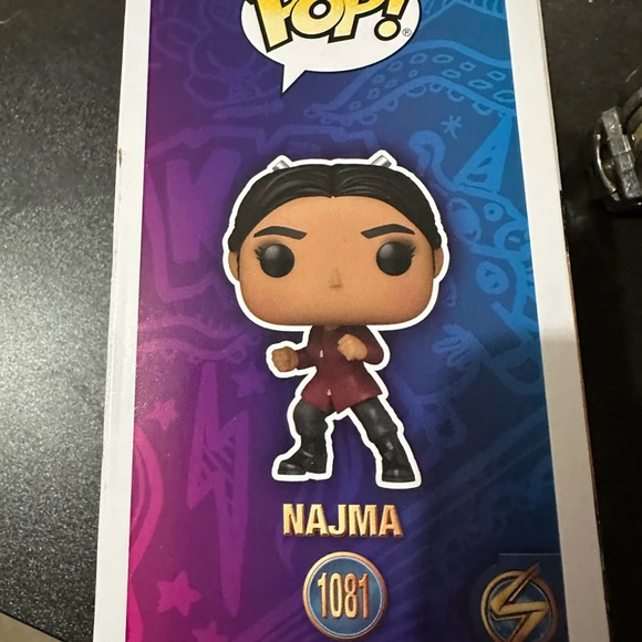 NWT Funko Pop - Ms Marvel 1081 - Najma - Picture 3 of 3